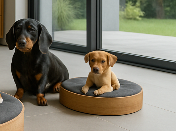 WOW!CUCCIA LEGNO DIMORA D40 COMPLETO COMFORT IN LEGNO ROVERE