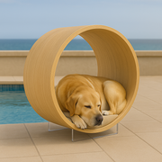 WOW!CUCCIA LEGNO TANA D80 COMPLETO COMFORT IN LAMINATO ROVERE