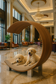 WOW!CUCCIA LEGNO 'DAYBED'  D100 COMPLETO COMFORT ROVERE