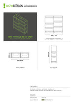 Orto!Composizione 'OPEN' per TERRAZZO 200cm