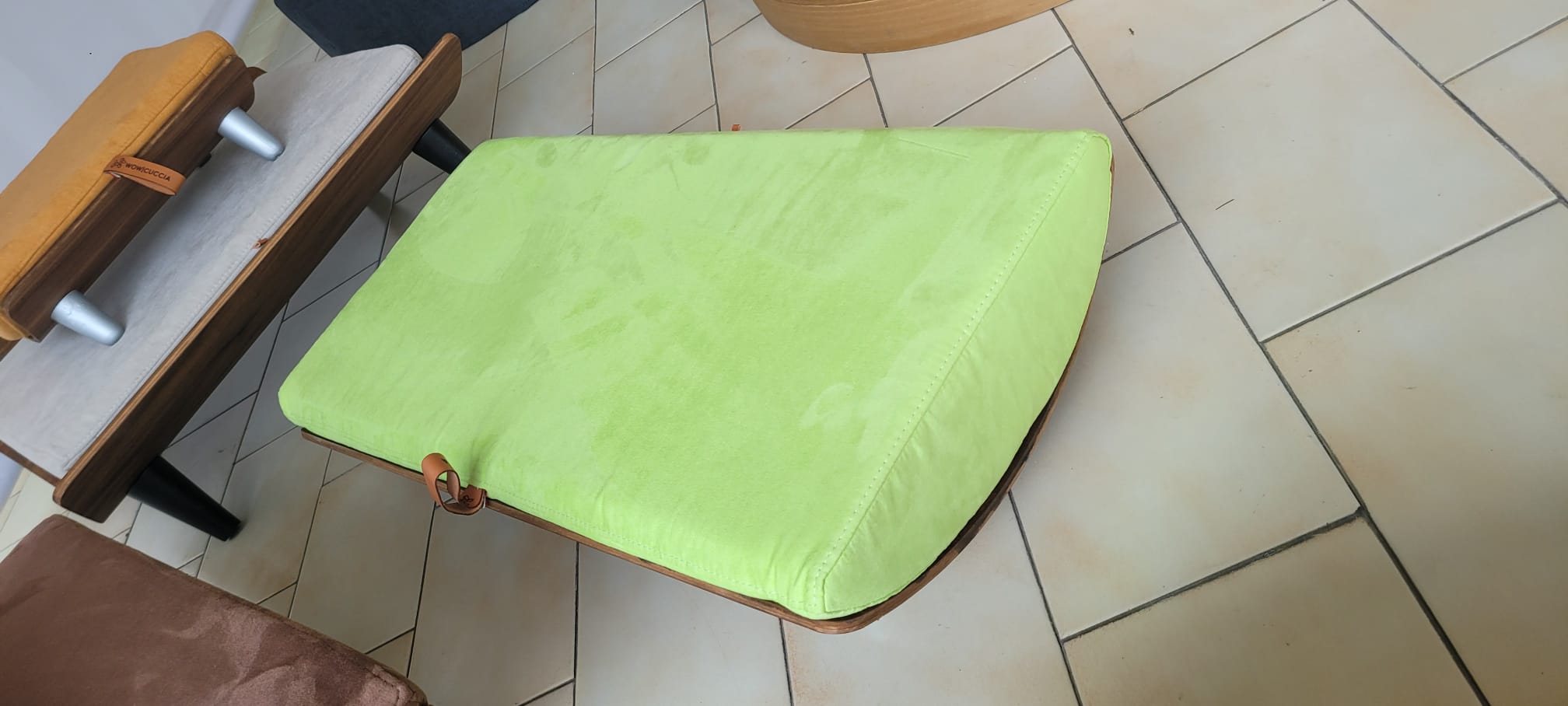 WOW!CUCCIA LEGNO CURV QUART D79 COMPLETO COMFORT LAMINATO ROVERE