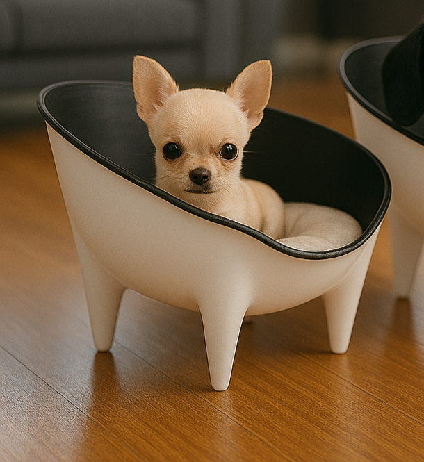 WOW!PET - CUCCIA AMICHETTO - COMPLETO CUSCINO NUVOLA TONDO