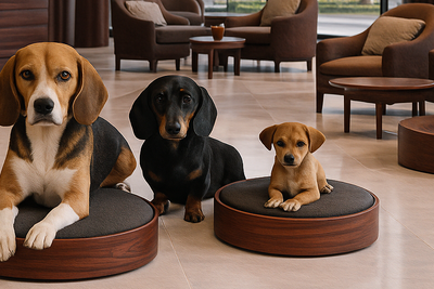 WOW!CUCCIA LEGNO DIMORA D40 COMPLETO COMFORT IN LEGNO NOCE