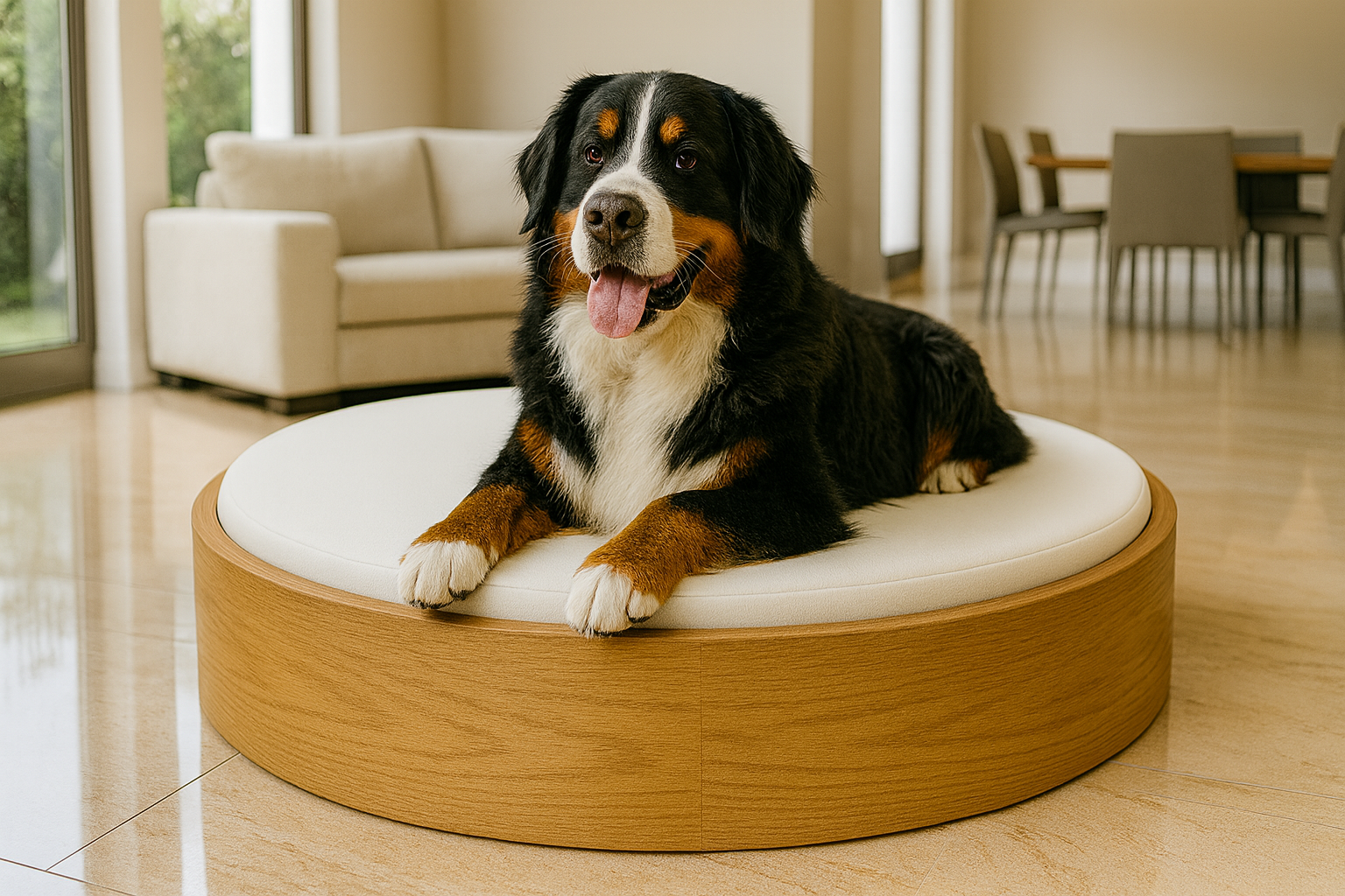 WOW!CUCCIA LEGNO DIMORA D100 MAX COMPLETO COMFORT IN LEGNO ROVERE